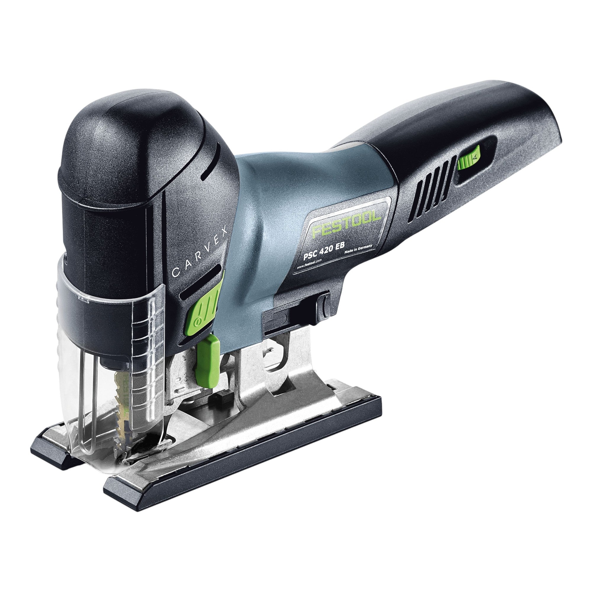 Festool CARVEX PSC 420 EB Basic Akku Pendelstichsaege 18 V 120 mm Brushless 1x Akku 5 0 Ah Schnellladegeraet Systainer 1 - toolbrothers
