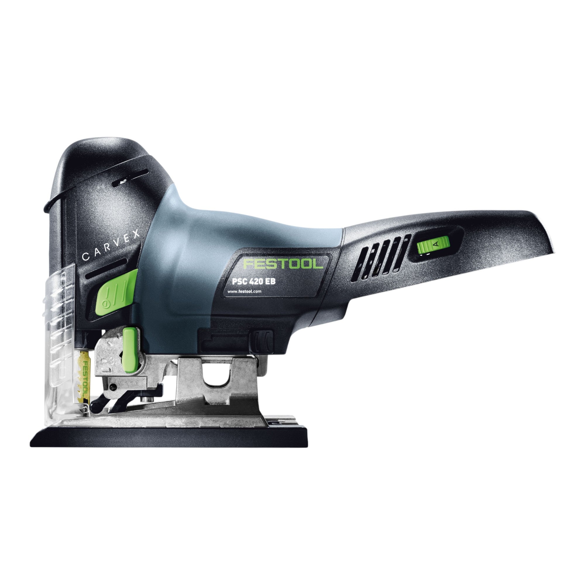 Festool CARVEX PSC 420 EB Basic Akku Pendelstichsaege 18 V 120 mm Brushless 1x Akku 5 0 Ah Schnellladegeraet Systainer 4 - toolbrothers