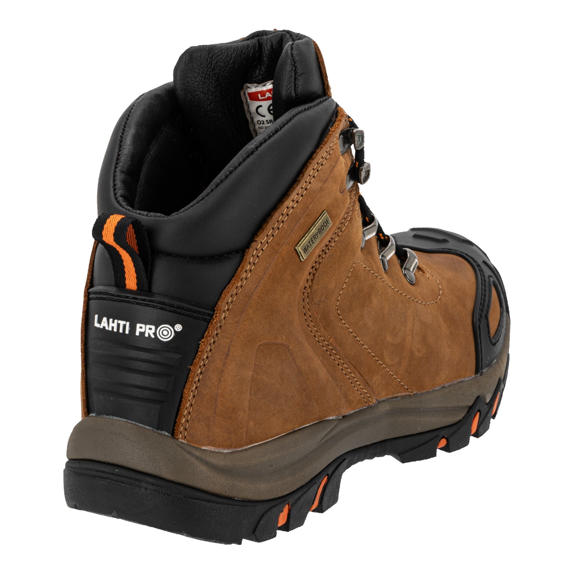 LAHTI PRO Arbeitsstiefel ohne Zehenschutzkappe O2 SRA Groesse 45 L3011545 braun 3 - toolbrothers