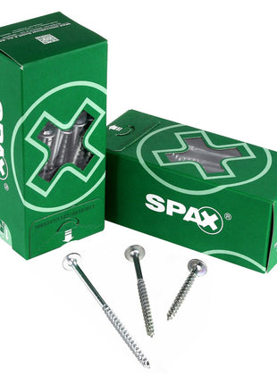 SPAX HI.FORCE Tellerkopfschraube 8,0 x 160 mm 50 Stk. ( 0251010801605 ) Teilgewinde Torx T-STAR plus T40 4CUT WIROX - Toolbrothers