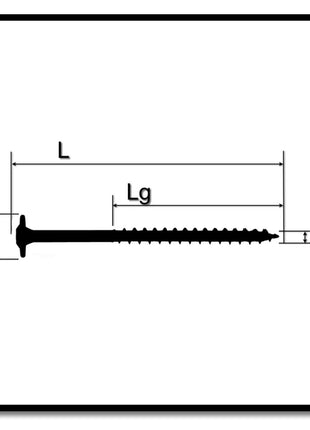 SPAX HI.FORCE Tellerkopfschraube 8,0 x 240 mm 50 Stk. ( 0251010802405 ) Teilgewinde Torx T-STAR plus T40 4CUT WIROX - Toolbrothers