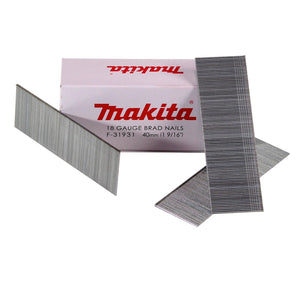 Makita Stauchkopfnagel Brads 40mm 5000 Stück galvanisiert ( F-31931 ) für Makita Nagler DBN500/AF505/AF506
