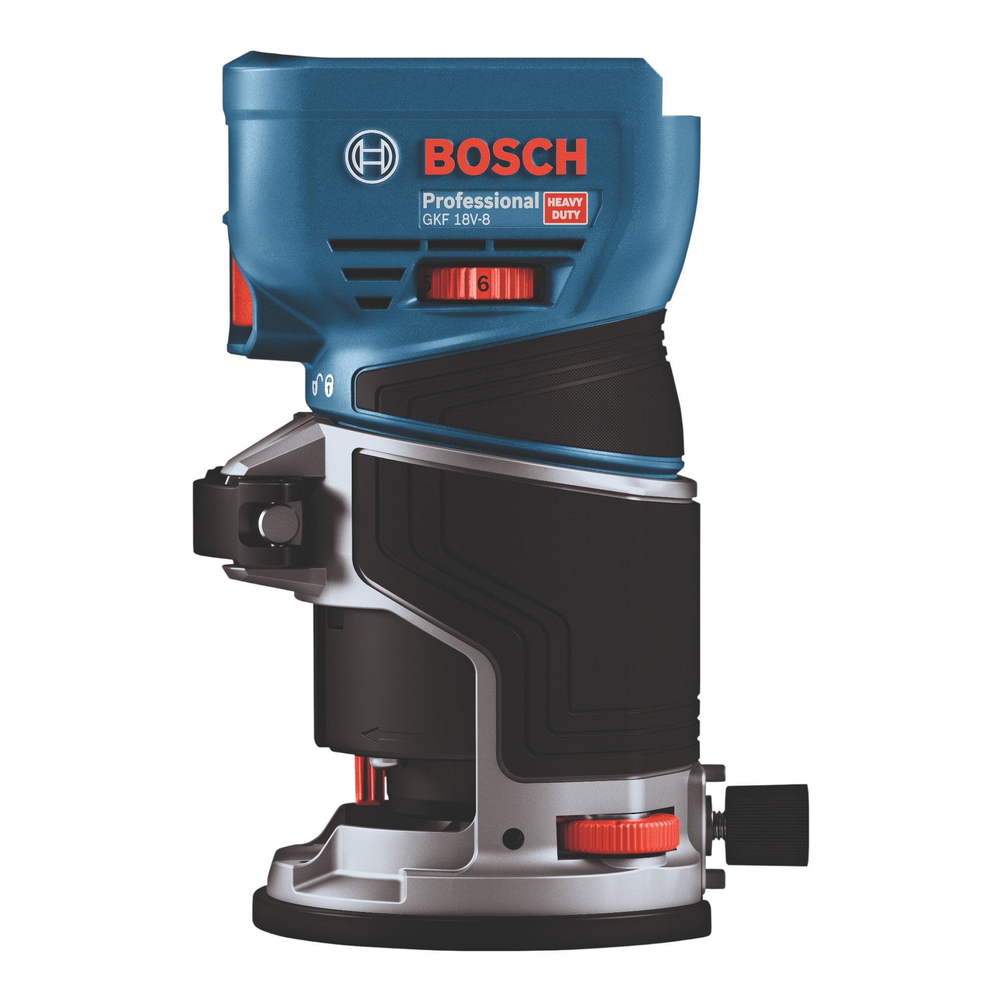 Bosch GKF 18V 8 Professional Akku Kantenfraese 18 V 8 0 mm Brushless 1x Akku 4 0 Ah Ladegeraet Taucheinheit L Boxx 2 - toolbrothers