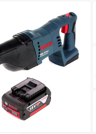 Bosch GSA 18 V-Li Akku Säbelsäge 18V + 1x Akku 6,0Ah - ohne Ladegerät, ohne Koffer - Toolbrothers