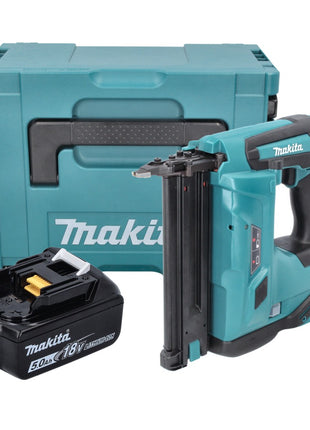 Makita DBN 500 T1J Akku Stauchkopfnagler 18 V 15-50 mm + 1x Akku 5,0 Ah + Makpac - ohne Ladegerät - Toolbrothers