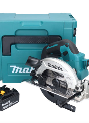 Makita DHS 661 G1JU Akku Handkreissäge 18 V 165 mm Brushless + 1x 6,0Ah Akku + Makpac - ohne Ladegerät - Toolbrothers