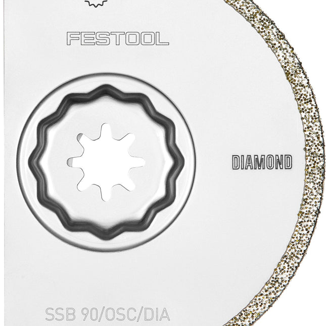 Festool SSB 90/OSC/DIA Diamant-Sägeblatt ( 204414 ) für OSC 18 zum Säubern und Trennen von Steinfugen und Epoxidharzfugen