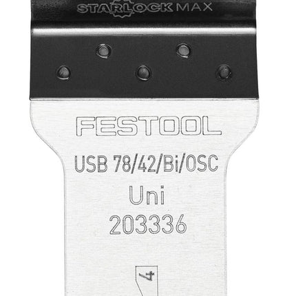 Festool USB 78/42/Bi/OSC Universal-Sägeblatt 5 Stück ( 203336 ) für OSC 18