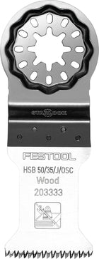 Hoja de sierra para madera Festool HSB 50/35/J/OSC/5 (203333) para OSC 18