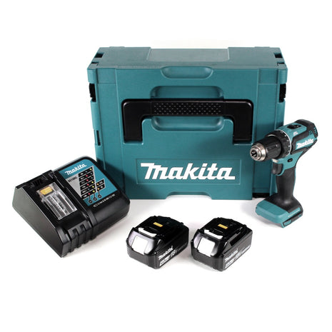 Makita DDF 485 RFJ Akku Bohrschrauber 18V 50Nm im Makpac + 2x 3,0 Ah Akku + Ladegerät - Toolbrothers