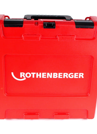 Rothenberger ROMAX Compact TT 18V Akku Pressmaschine + 1x Akku 2,0Ah + Ladegerät + Pressbackenset + Koffer ( 1000002117 ) - Toolbrothers