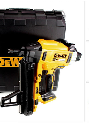 DeWalt DCN 890 NT Akku Nagler 18 V Li-Ion Brushless im Koffer + 1 x 5,0 Ah Akku - ohne Ladegerät - Toolbrothers