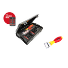Wiha speedE® Set 2 elektrischer Schraubendreher - 80 Jahre Jubiläumsedition + 2x Akkus, Lader, SlimBit Box (590T102J) + Wiha Flaschenöffner (9872) - Toolbrothers