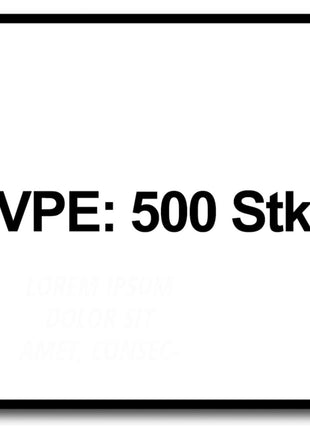 SPAX HI.FORCE Tellerkopfschraube 6,0 x 120 mm 500 Stk. ( 5x 0251010601205 ) Teilgewinde Torx T-STAR plus T30 4CUT WIROX - Toolbrothers