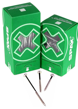 SPAX HI.FORCE Tellerkopfschraube 6,0 x 80 mm 500 Stk. ( 5x 0251010600805 ) Vollgewinde Torx T-STAR plus T30 4CUT WIROX - Toolbrothers