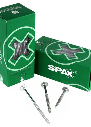 SPAX HI.FORCE Tellerkopfschraube 8,0 x 200 mm 250 Stk. ( 5x 0251010802005 ) Teilgewinde Torx T-STAR plus T40 4CUT WIROX - Toolbrothers