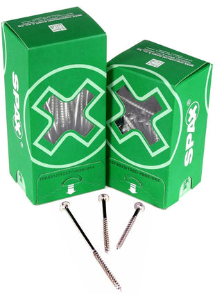 SPAX HI.FORCE Tellerkopfschraube 6,0 x 140 mm 500 Stk. ( 5x 0251010601405 ) Teilgewinde Torx T-STAR plus T30 4CUT WIROX - Toolbrothers