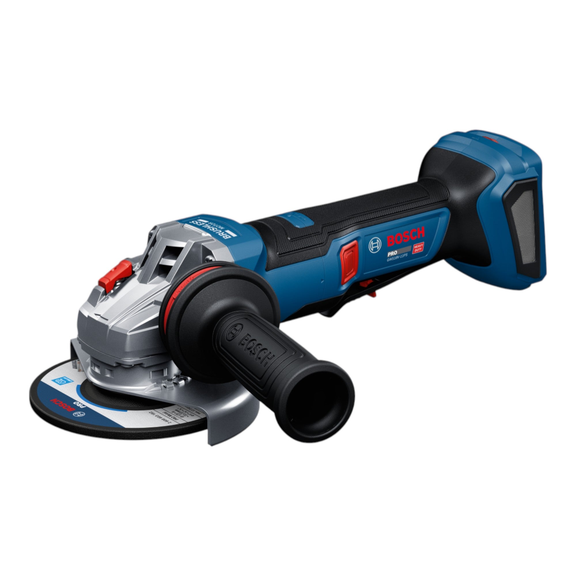 Bosch GWS 18V 11 PS Akku Winkelschleifer 18 V 125 mm Brushless 1x Akku 4 0 Ah ohne Ladegeraet 1 - toolbrothers