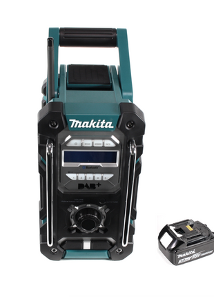 Makita DMR 112 F1 Akku Baustellen Radio 7,2 - 18V Bluetooth DAB+ + 1x 3,0Ah Akku - ohne Ladegerät - Toolbrothers