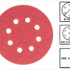 Bosch Exzenter Schleifpapier Set mit Klett gelocht K80 K120 K240 125 mm 125 Stück ( 2607019497 ) - Toolbrothers