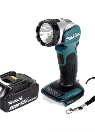 Makita DML 802 T1 Akku Lampe 18 V Li-Ion für 14,4 und 18 V Akku + 1 x 5,0 Ah Akku - ohne Ladegerät - Toolbrothers