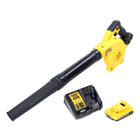 DeWalt DCV 100 D1 Akku Gebläse / Laubbläser 18 V + 1x Akku 2,0 Ah + Ladegerät - Toolbrothers