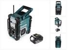 Makita DMR 112 T1 akumulatorowy radiotelefon budowlany 7.2 - 18V Bluetooth DAB+ + 1x akumulator 5.0Ah - bez ładowarki