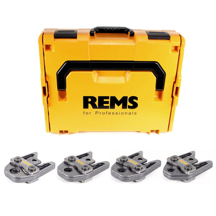 REMS Presszangen Set M15-18-22-28 im Systemkoffer L-Boxx ( 571165 R  ) - Toolbrothers