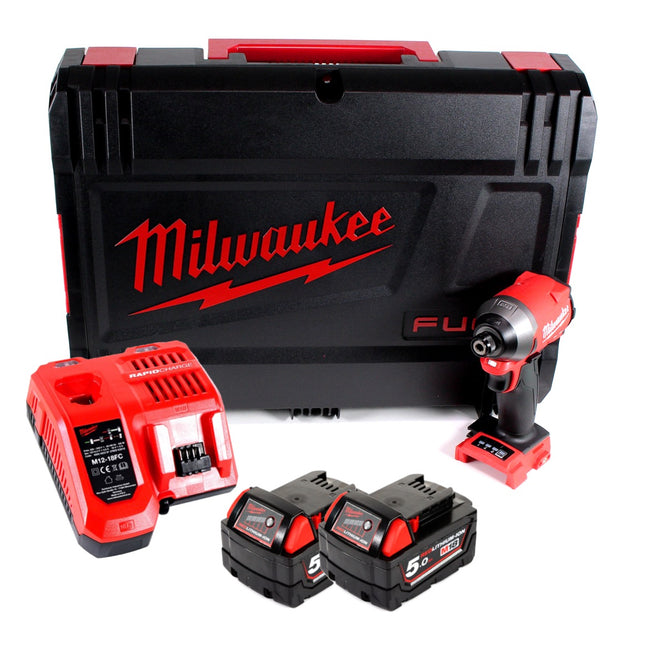 Milwaukee M18 FID2-502X FUEL Akku Schlagschrauber ( 4933464088 ) 18 V Li-Ion + 2x 5,0 Ah Akku + Ladegerät + HD-Box - Toolbrothers