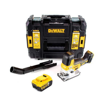 DeWalt DCS 335 NT Akku Stichsäge 18V + 1x Akku 5,0 Ah in TSTAK - ohne Ladegerät - Toolbrothers