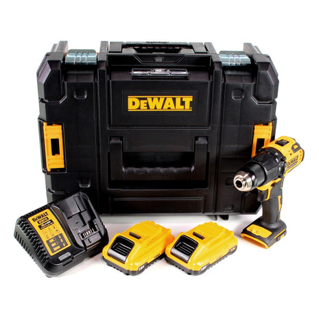 DeWalt DCD 709 L2T Akku Schlagbohrschrauber 18V 65Nm+ 2x Akkus 3,0Ah + Ladegerät in TSTAK Box - Toolbrothers