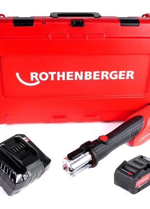 Rothenberger ROMAX 4000 Akku Pressmaschine 18V + 1x Akku 8,0Ah + Ladegerät + Koffer - Toolbrothers