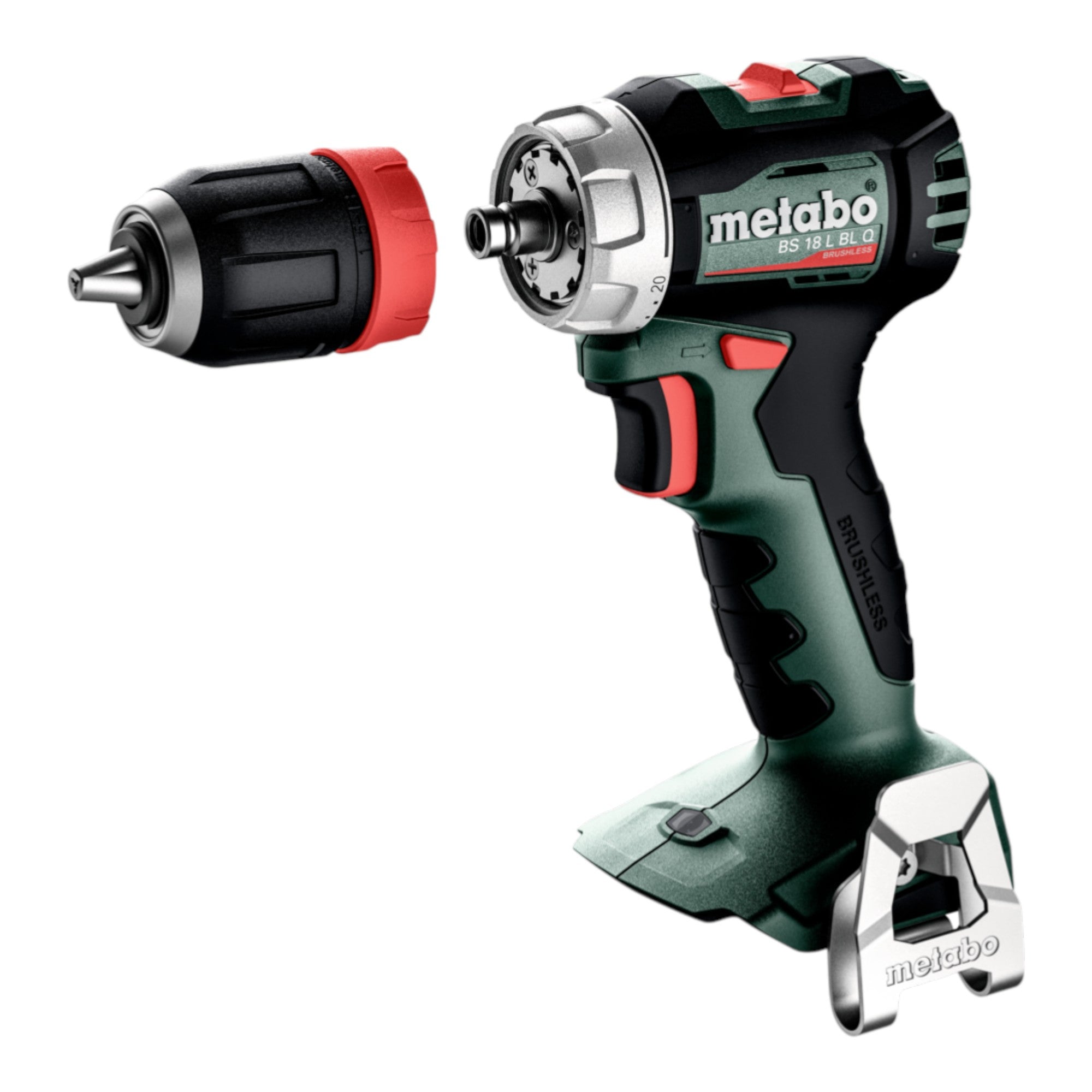 Metabo BS 18 L BL Q Akku Bohrschrauber 18 V 65 Nm Brushless 613156850 Solo ohne Akku ohne Ladegeraet 1 - toolbrothers