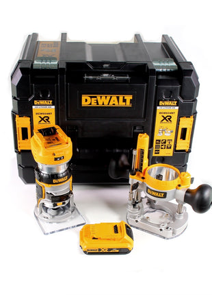 DeWalt DCW 604 NT Akku Kombifräse 18V 55mm + 1x Akku 2,0 Ah in TSTAK - ohne Ladegerät - Toolbrothers