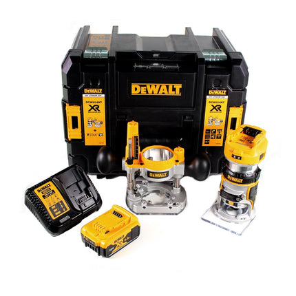 DeWalt DCW 604 P1 Akku Kombifräse 18V 55mm + 1x Akku 5,0Ah + Ladegerät + TSTAK - Toolbrothers