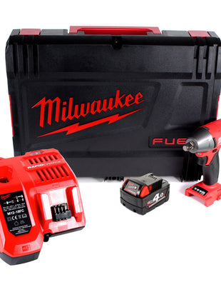 Milwaukee M18 FIWF12-401X Akku Schlagschrauber 1/2" 18 V 300 Nm + 1x 4,0 Ah Akku + Ladegerät + HD Box - Toolbrothers