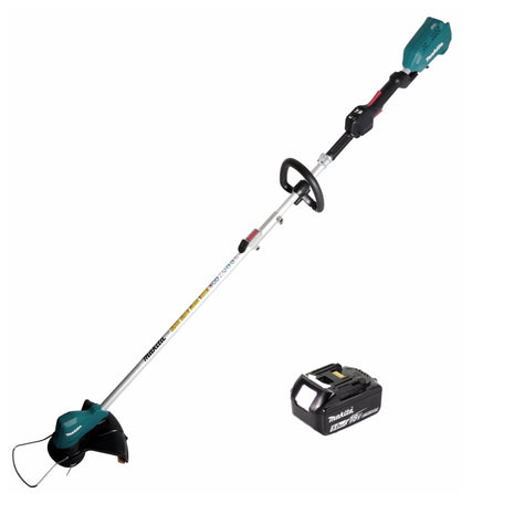 Makita DUR 188 LT1 Akku Rasentrimmer 18V 250/300mm Brushless + 1x Akku 5,0Ah - ohne Ladegerät - Toolbrothers