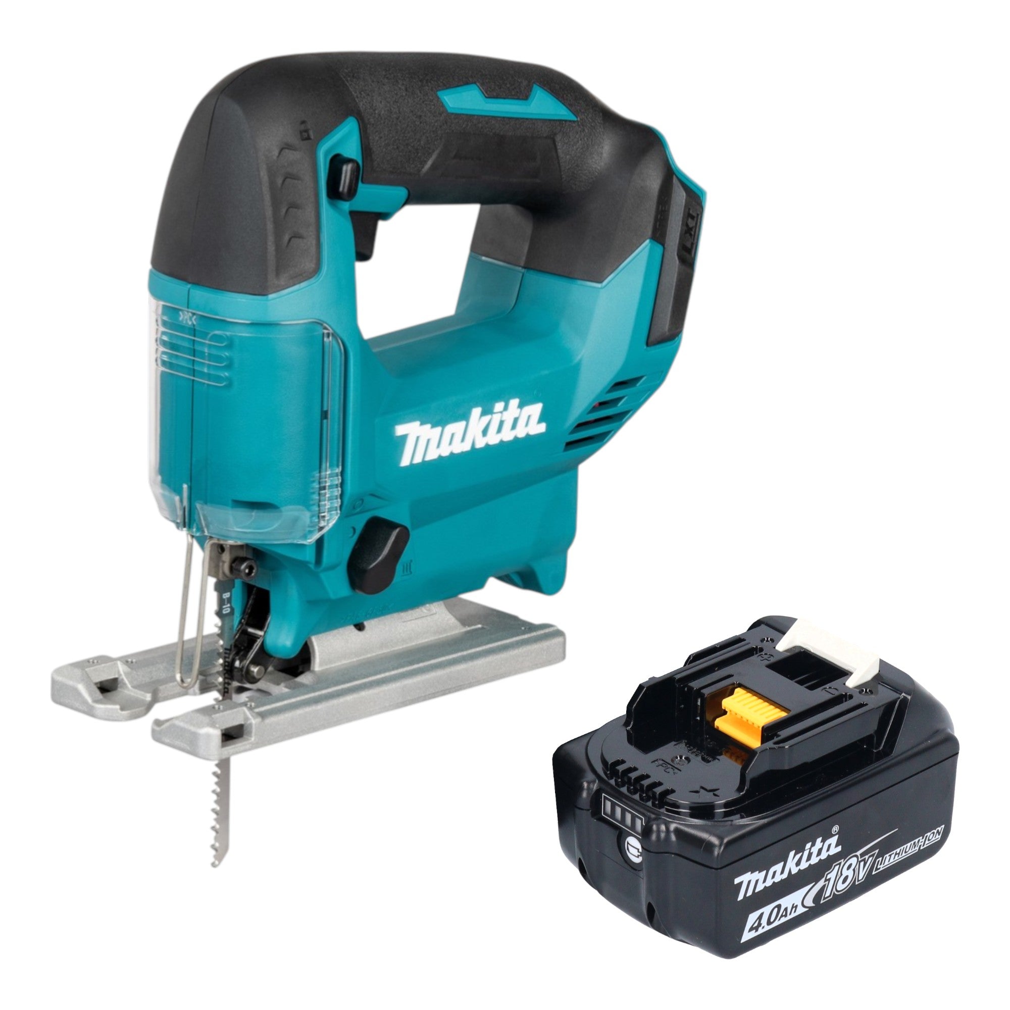 Makita DJV 186 M1 Akku Pendelhubstichsaege 18 V 1x Akku 4 0 Ah ohne Ladegeraet 0 - toolbrothers