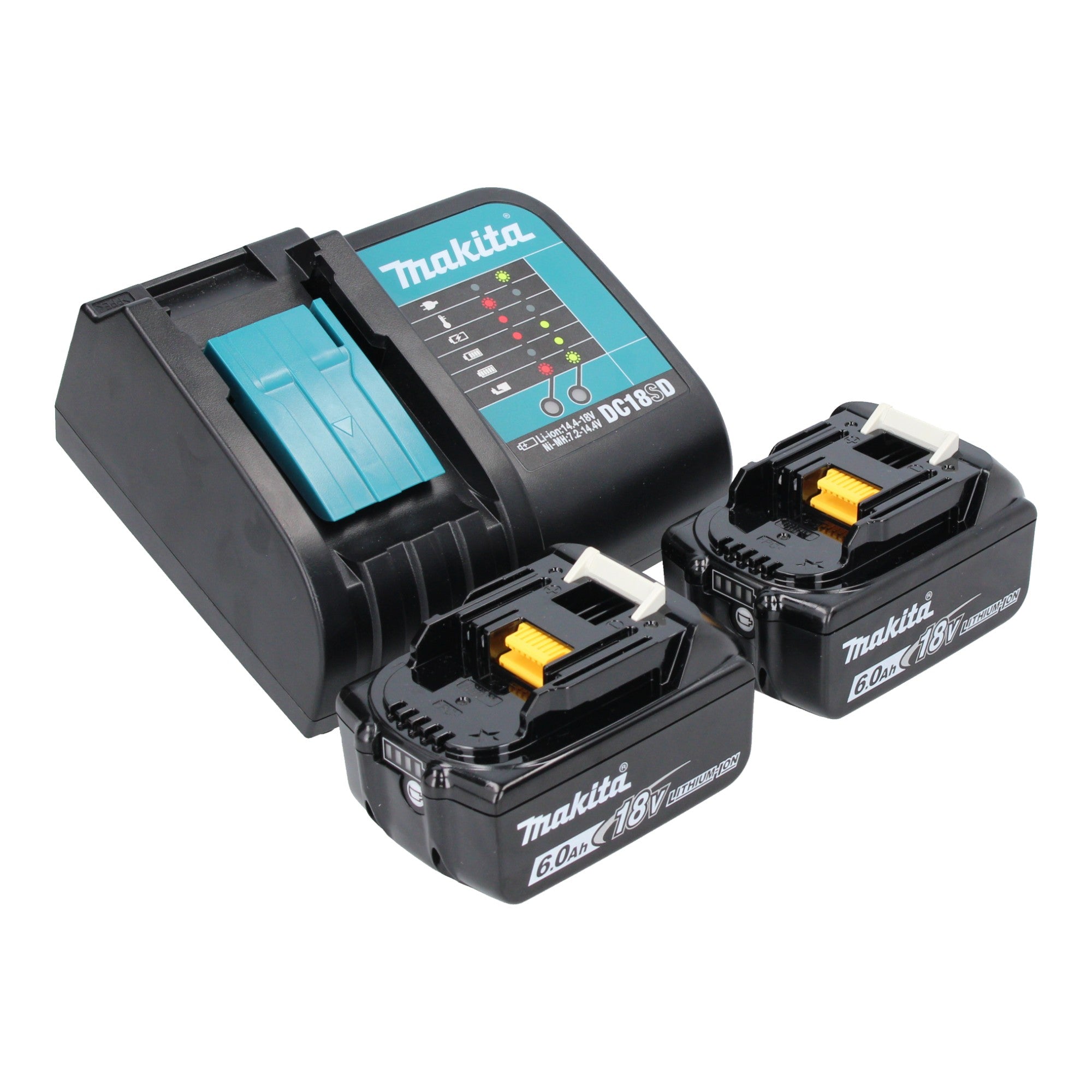 Makita DJV 186 SG Akku Pendelhubstichsaege 18 V 2x Akku 6 0 Ah Ladegeraet 2 - toolbrothers
