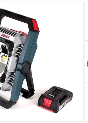 Bosch GLI 18V-2200 C Akku Lampe 18V 2200lm Bluetooth ( 0601446501 ) + 1x 2,0 Ah Akku - ohne Ladegerät - Toolbrothers