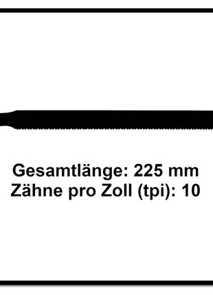 Komet Säbelsägeblatt PALLETS 225mm 10tpi 25 Stk. ( 5x 501.342 ) HSS-Bi-Metall - Toolbrothers