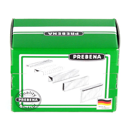 Prebena 2XR-ES40 Klammergerät Druckluft Nagler im Transportkoffer Typ ES + 5200x Prebena ES26CNKHA Heftklammern - Toolbrothers