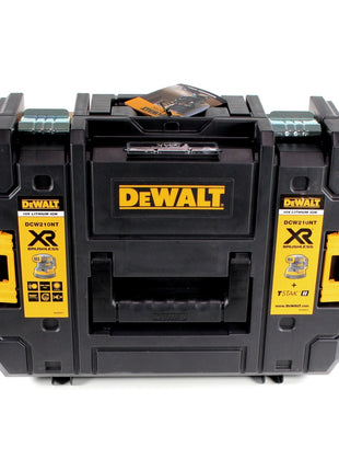 DeWalt DCW 210 P1 Akku Exzenterschleifer 18V 125mm Brushless + 1x Akku 5,0Ah + Ladegerät + TSTAK - Toolbrothers