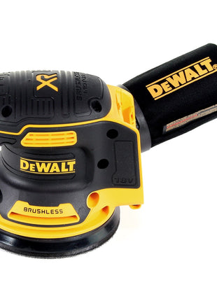 DeWalt DCW 210 P2 Akku Exzenterschleifer Brushless 18V 12.000U/min 125mm + 2x Akkus 5,0 Ah + 1x Schnellladegerät in TSTAK - Toolbrothers