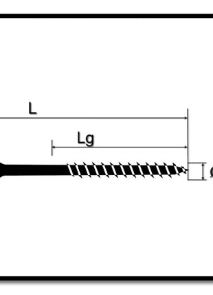 SPAX Fassadenschraube 4,0 x 40 mm Edelstahl A2 ( 0467000400403 ) 200 Stk Teilgewinde Mini Linsensenkkopf Torx T-STAR Plus T15 CUT - Toolbrothers