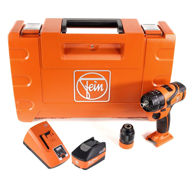 FEIN ABS 18 Q Akku Bohrschrauber 18V 60Nm QuickIN Bohrfutter ( 71132264000 ) Set in Koffer mit 5,2 Ah High Power Akku und Lader - Toolbrothers