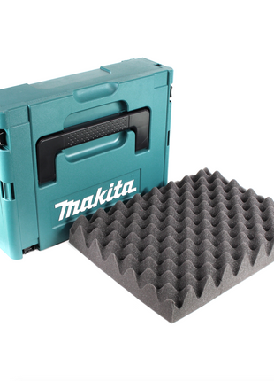 Makita MAKPAC 1 Systemkoffer - mit Universaleinlage für Makita 18 V Akku Geräte Schrauber Sägen Schleifer - Toolbrothers