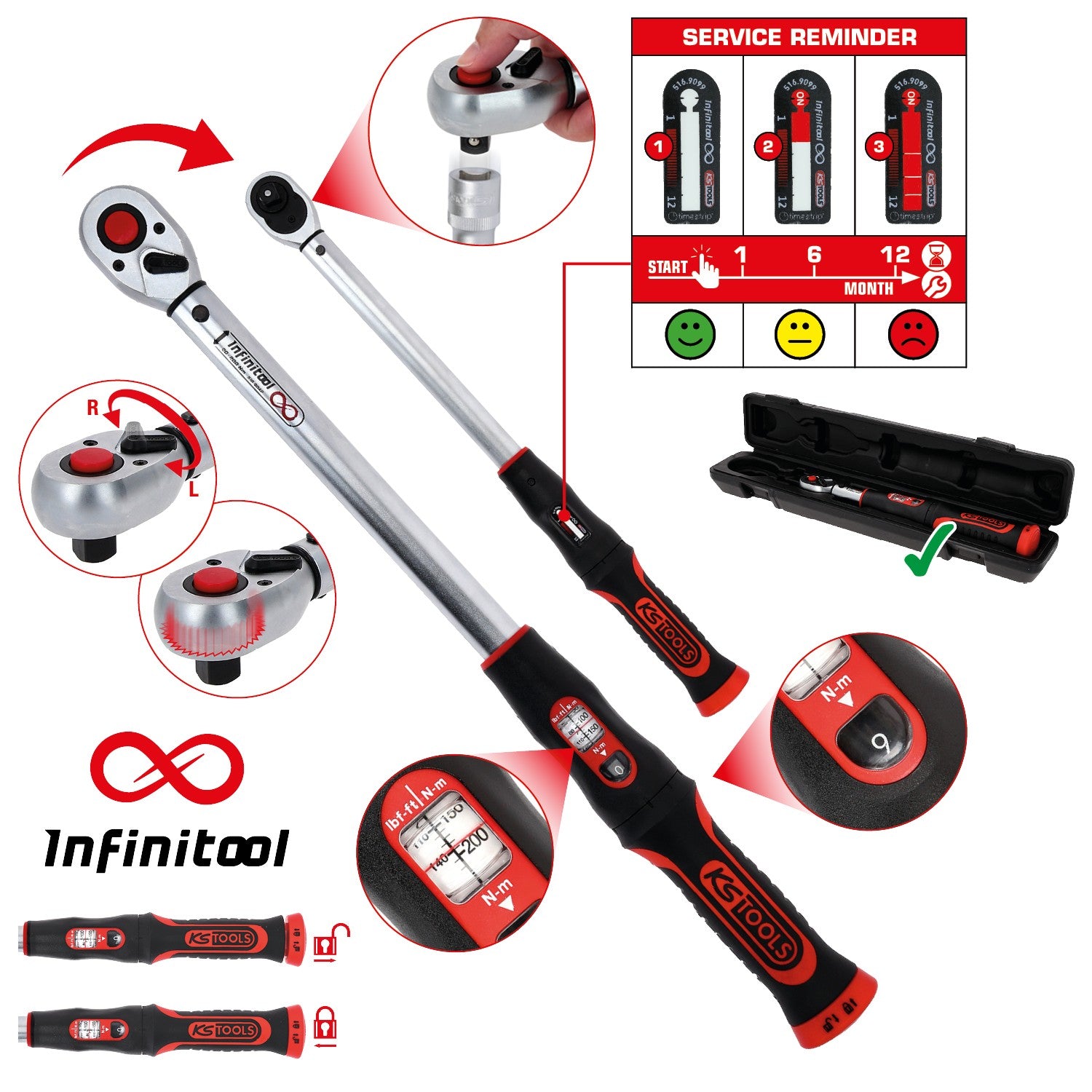 KS Tools 1 INFINITOOL Ratschen Drehmomentschluessel 200 1000 Nm 516 9095  1 - toolbrothers