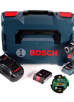 Bosch GDR 18V-200 C Akku Drehschlagschrauber 1/4" 18V 200Nm + 1x Akku 2,0Ah + Ladegerät + Connect Modul in L-Boxx - Toolbrothers