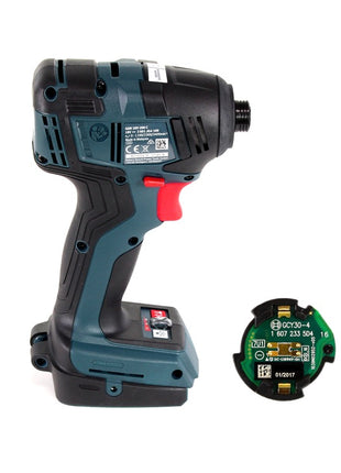 Bosch GDR 18V-200 C Akku Drehschlagschrauber 1/4" 18V 200Nm + 2x Akkus 2,0Ah + Ladegerät + Connect-Modul in L-Boxx - Toolbrothers